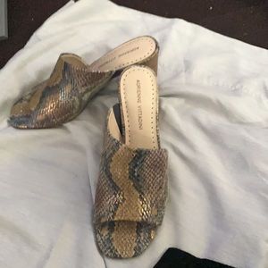 Women’s mules size 6.